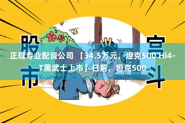 正规专业配资公司 【34.5万元，坦克500 Hi4-T黑武士上市】日前，坦克500