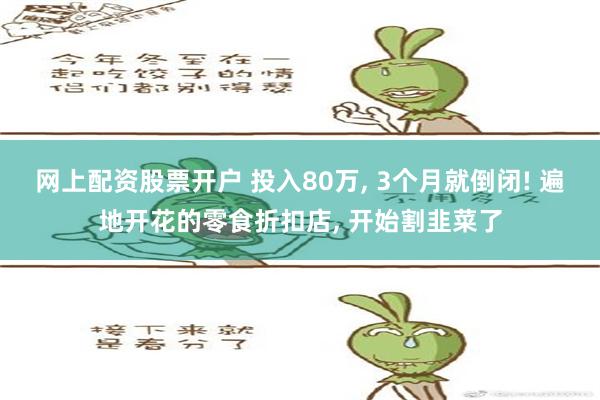 网上配资股票开户 投入80万, 3个月就倒闭! 遍地开花的零食折扣店, 开始割韭菜了